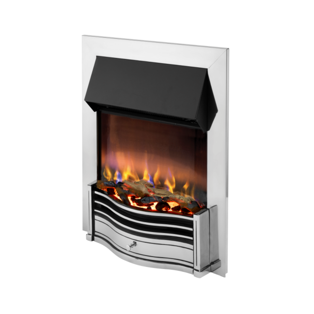 Dimplex DMF20CH3D Dumfries Chrome Optiflame 3D