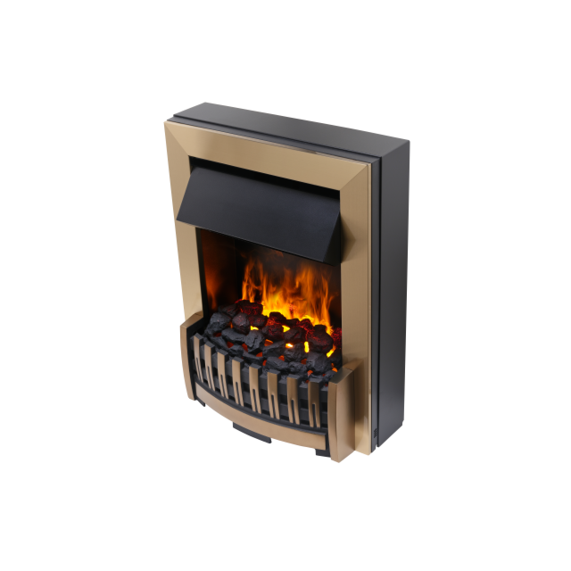 Dimplex ELS20AB-LED-UK Elsberry Antique Brass