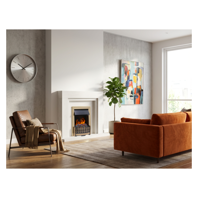 Dimplex ELS20AB-LED-UK Elsberry Antique Brass