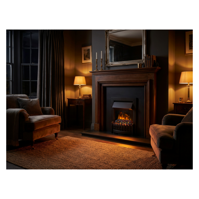 Dimplex ELS20BL-LED-UK Elsberry Black
