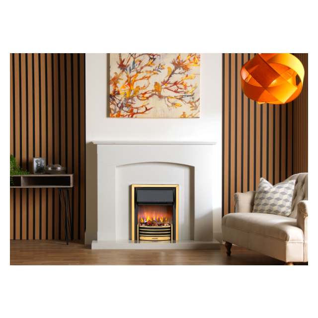 Dimplex LER20BR3D Lerwick Brass Optiflame 3D
