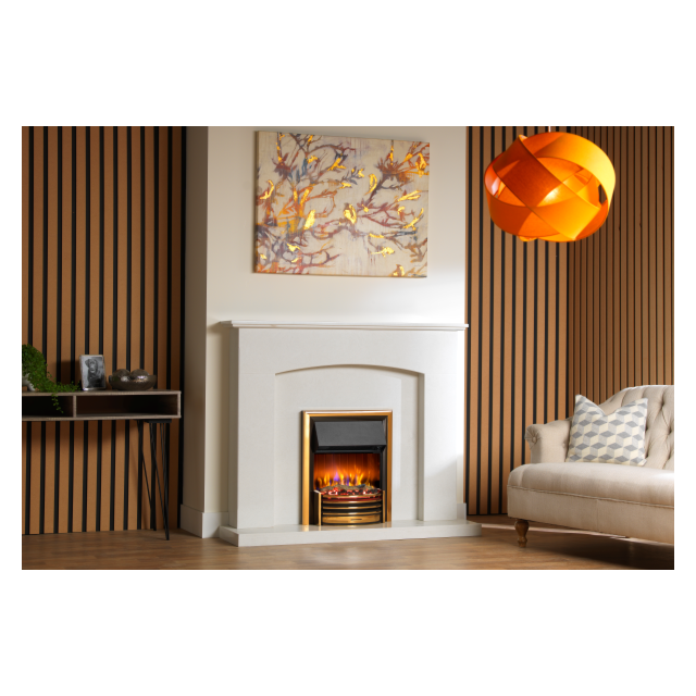 Dimplex LER20BR3D Lerwick Brass Optiflame 3D