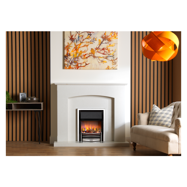 Dimplex LER20CH3D Lerwick Chrome Optiflame 3D