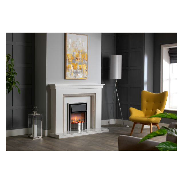 Dimplex SKL20CH3D Skeldon Optiflame 3D Effect - Black/Chrome
