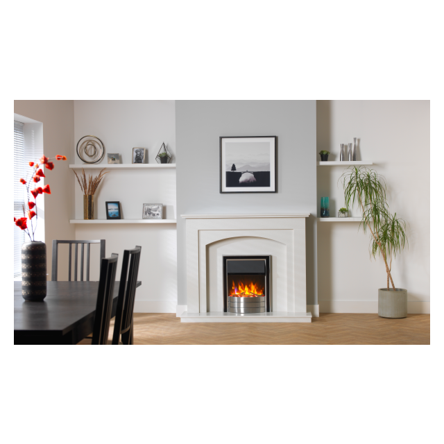 Dimplex SKL20CH Skeldon Optiflame Black/Chrome