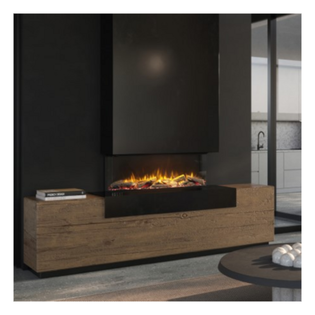 Dimplex VVTP100 Vivente Plus 100 Optiflame Built In Wall Fire