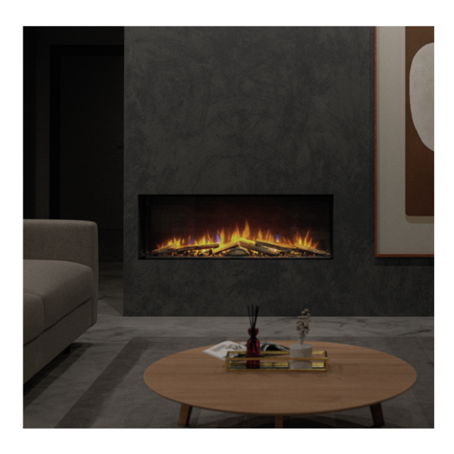 Dimplex VVTP100 Vivente Plus 100 Optiflame Built In Wall Fire