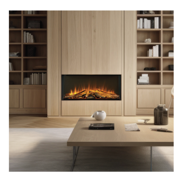 Dimplex VVTP75 Vivente Plus 75 Optiflame Built In Wall Fire