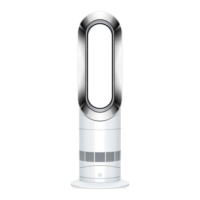 Dyson AM09 Heat And Cool Fan White And Silver