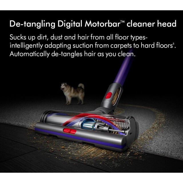 Dyson GEN5DETECT-2023 Cordless Stick Vacuum Cleaner - 70 Minutes Run Time - Purple