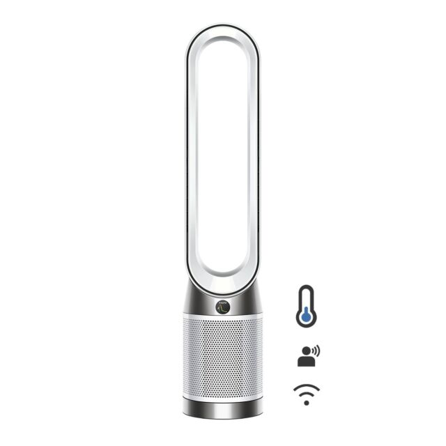 Dyson TP11KIT Cool PC1 Purifier with 360 Glass HEPA+Carbon Filter - White