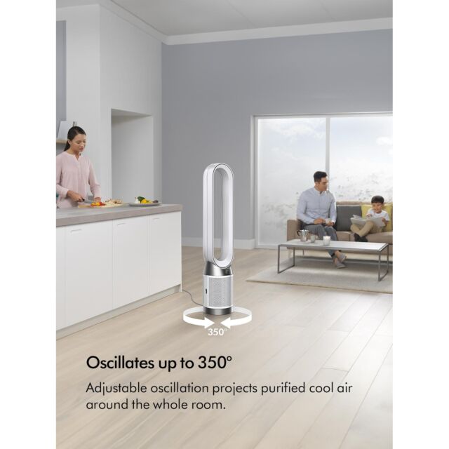 Dyson TP11KIT Cool PC1 Purifier with 360 Glass HEPA+Carbon Filter - White
