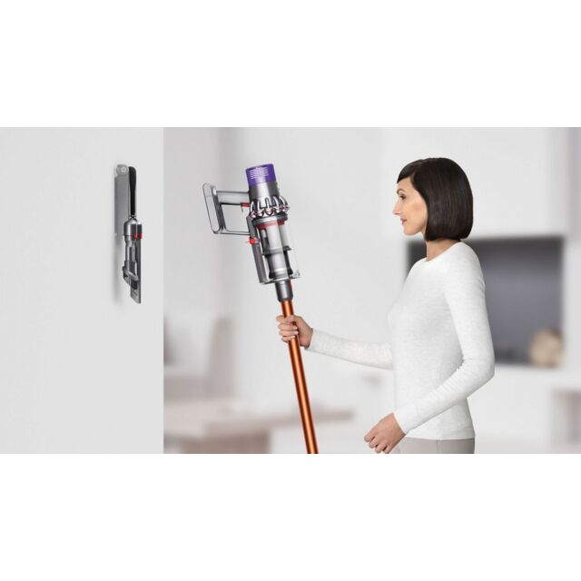 Dyson V10TOTALCLEAN Stick Vacuum Cleaner - 60 Minutes Run Time - Nickel/Black