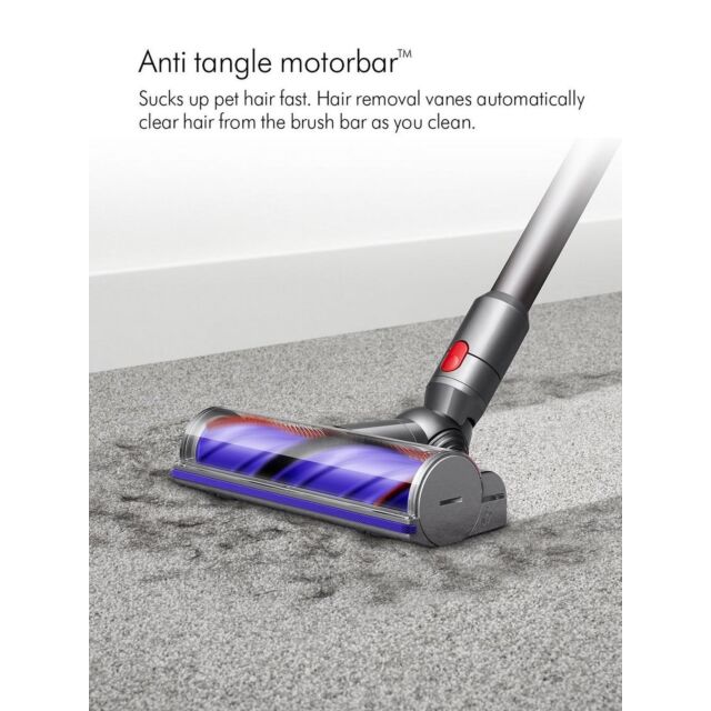 Dyson V12DETECTABS Cordless Stick Vacuum Cleaner - 60 Minutes Run Time - Yellow