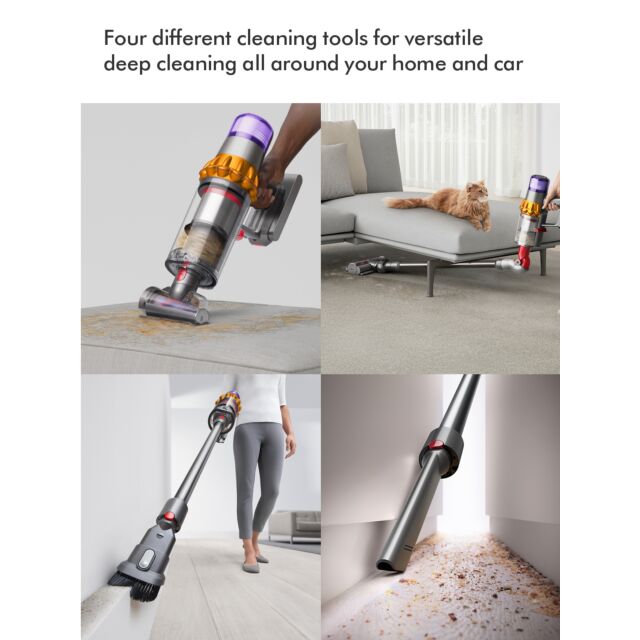 Dyson V15-2024 Cordless Vacuum Kit - Nickel