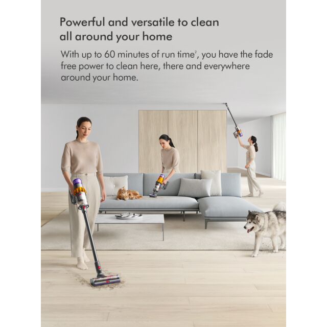 Dyson V15-2024 Cordless Vacuum Kit - Nickel