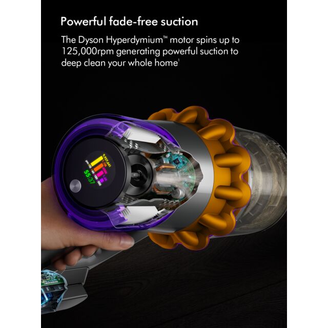 Dyson V15-2024 Cordless Vacuum Kit - Nickel