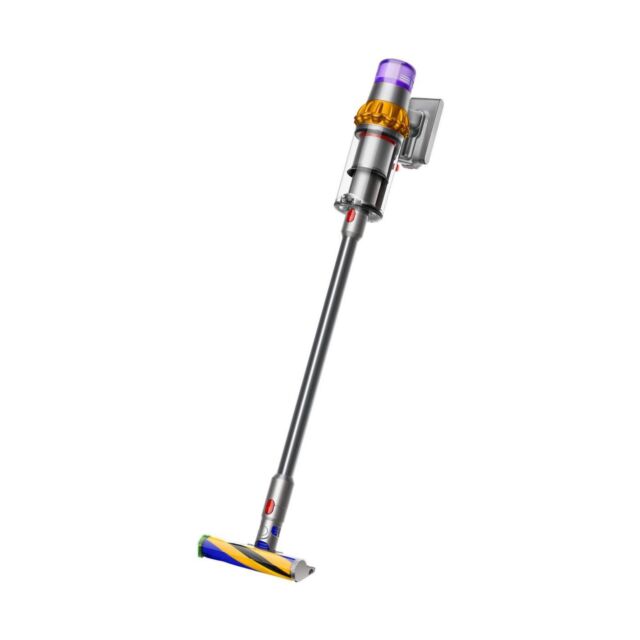 Dyson V15DETECTABSNEW Detect Absolute Stick Vacuum Cleaner - 60 Minutes Run Time - Yellow