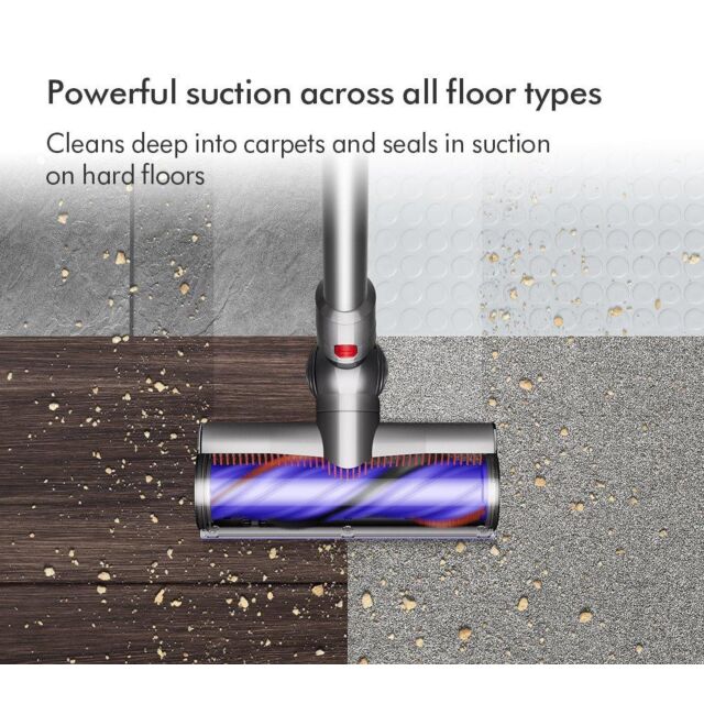 Dyson V8-2023 Cordless Stick Vacuum Cleaner - 40 Minutes Run Time - Silver