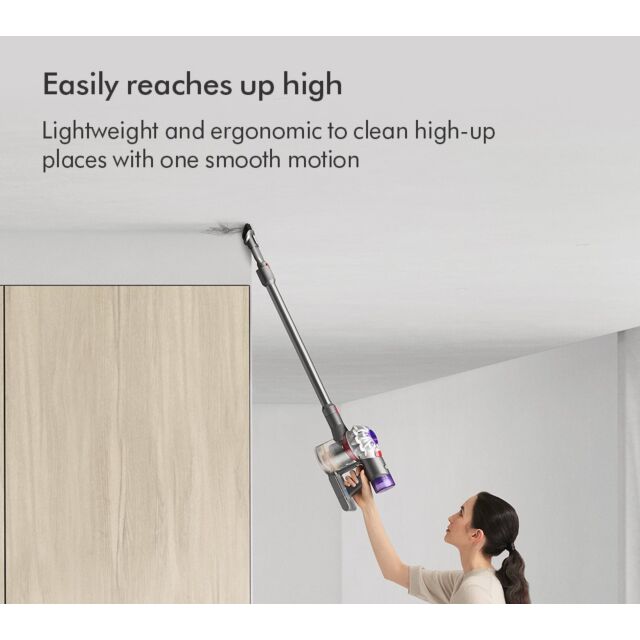 Dyson V8ADVANCED-24 Vacuum Cleaner - Silver/Nickel