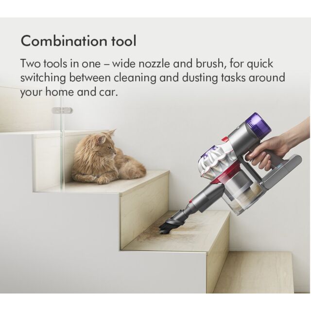 Dyson V8ADVANCED-24 Vacuum Cleaner - Silver/Nickel