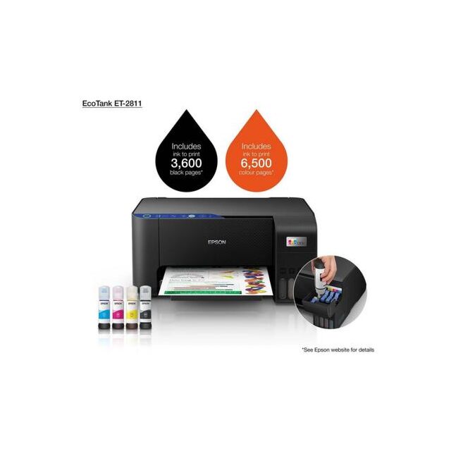 Epson ET-2811 A4 Colour Injet Mfp Printer