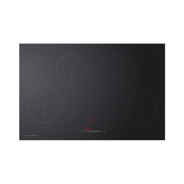 Fisher & Paykel 80cm Induction Hob in Black Glass Finish