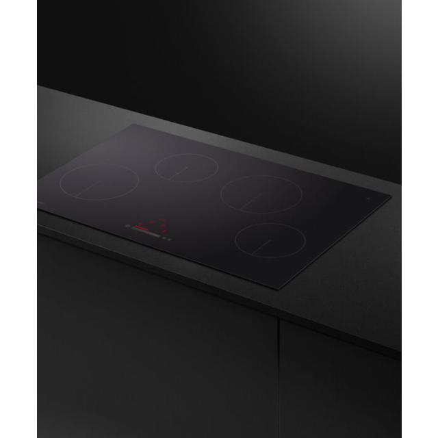 Fisher & Paykel 80cm Induction Hob in Black Glass Finish