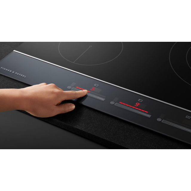 Fisher & Paykel 80cm Induction Hob in Black Glass Finish