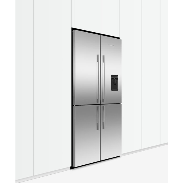 Fisher + Paykel RF605QDUVX1 90.5cm Frost Free Quad Door Fridge Freezer -Stainless Steel
