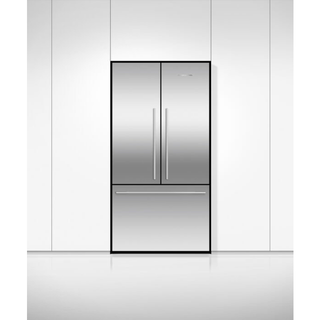 Fisher + Paykel RF610ADX5 90cm Frost Free French Door Fridge Freezer - Stainless Steel