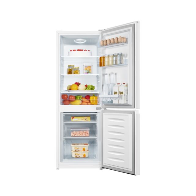 Fridgemaster MC50165F 49 5Cm Static Fridge Freezer White