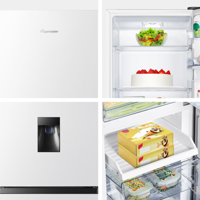 Fridgemaster MC55240DE 50/50 Freestanding Fridge Freezer