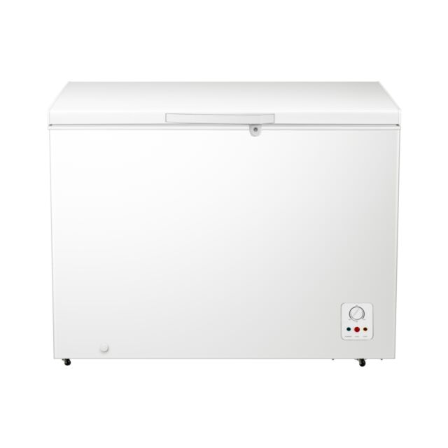 Fridgemaster MCF297 114.5Cm Static Chest Freezer - White