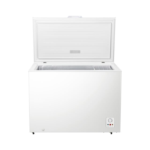 Fridgemaster MCF297 114.5Cm Static Chest Freezer - White