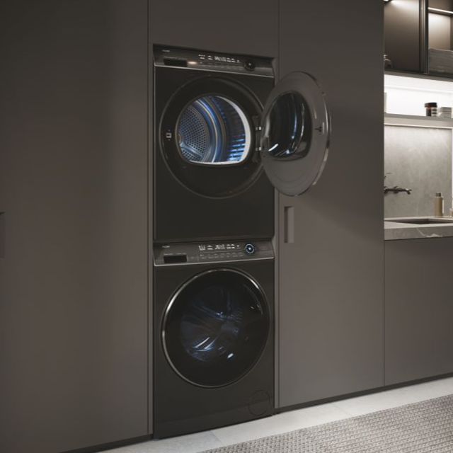 Haier HD90-A3Q979SU1 Tumble dryer Haier I-Pro Series 7 Plus
Freestanding, 9 Kg, Heat Pump Inverter, 