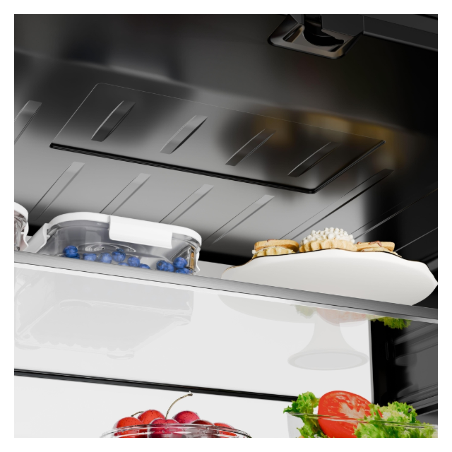 Haier HFW99F19ESSB Horizon Multi-Door Fridge Freezer With Smart Window - 690L - Black