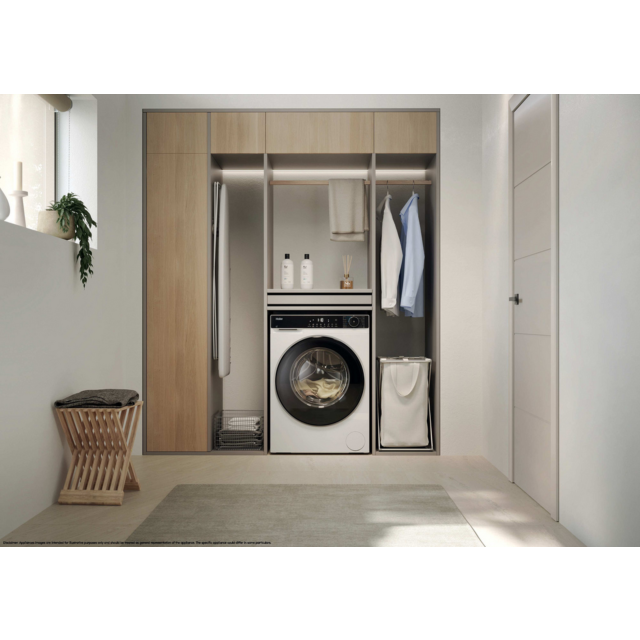 Haier HW90-BP14357TUUK 9Kg, 1400 Spin Washing Machine - White