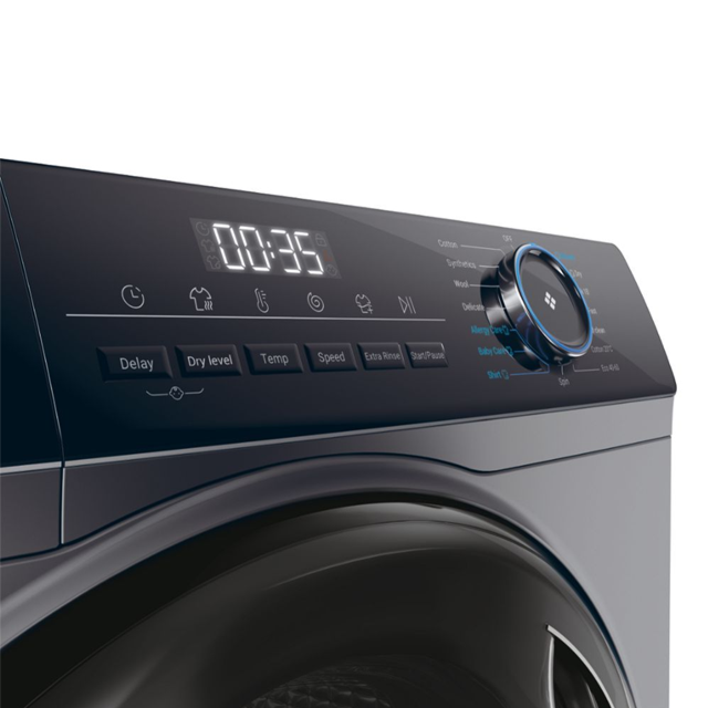 Haier HWD100-B14939S8 Washer dryer
Freestanding, 10 / 6 Kg, 1400 RPM, Engine Direct Motion, Combined