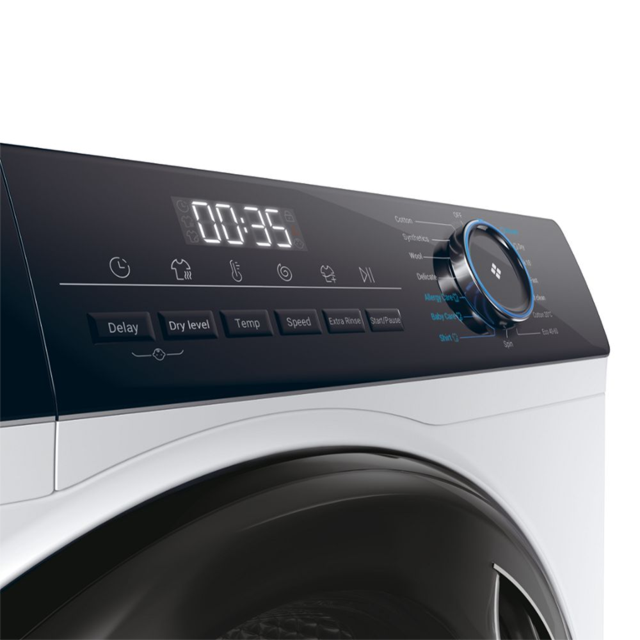 Haier HWD80-B14939 Washer dryer I-Pro Series 3
Freestanding, 8 / 5 Kg, 1400 RPM, Engine Direct Motio