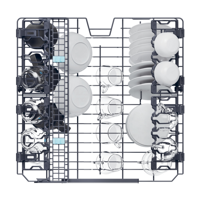 Haier XF 5C7M0W-80 White Dishwasher 15 Place Settings