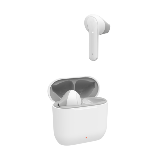 Hama 00184068 Freedom Lightinch Bluetooth Headphones, True Wireless,Earbuds,Voice Ctrl., White