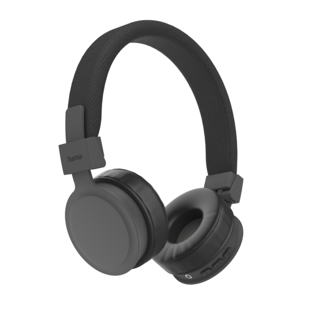 Hama 00184084 Freedom Litinch Bluetooth Headphones, On-Ear, Foldable, With Microphone, Black