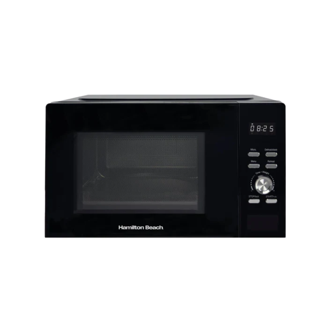 Hamilton Beach HB30FUXP04 30 Litre 950 Watt Solo Microwave With Stainless Steel Interior 