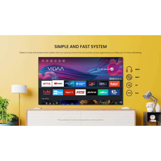 Hisense 40A4BGTUK 40inch Full HD LED Freeview Smart TV