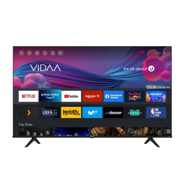 Hisense 50A6GTUK 50' 4K UHD HDR SMART TV with Alexa + Google Assistant and Dolby Vision