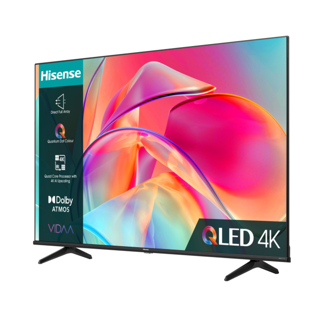 Hisense 50E7KQTUK 50inch 4K Ultra HD QLED Smart TV