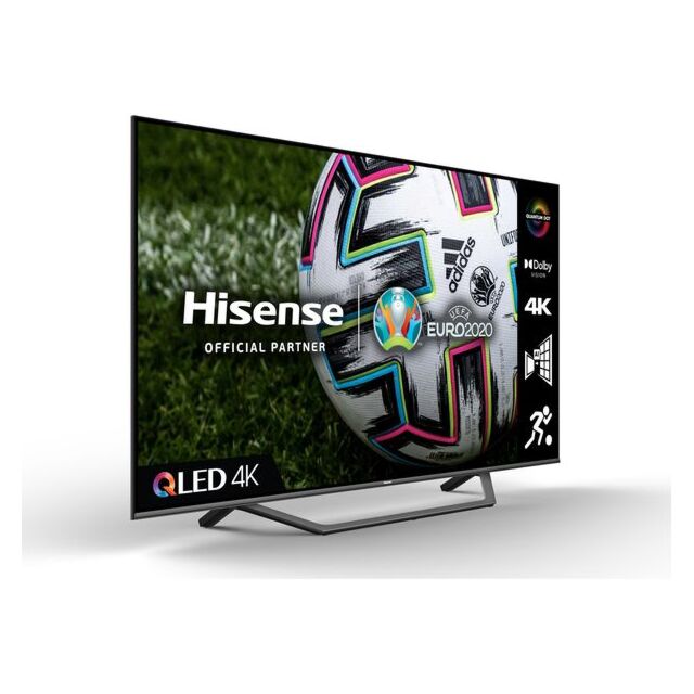 Hisense 65A7GQTUK 65' Qled 4K Uhd Hdr Smart TV With Hdr10+ Dolby Visionâ„¢ Dolby Atmosâ® And Alexa +