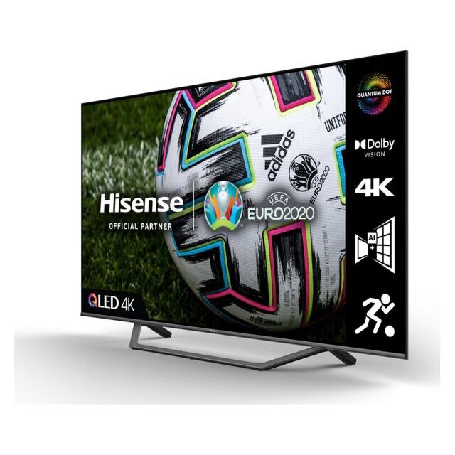 Hisense 65A7GQTUK 65' Qled 4K Uhd Hdr Smart TV With Hdr10+ Dolby Visionâ„¢ Dolby Atmosâ® And Alexa +