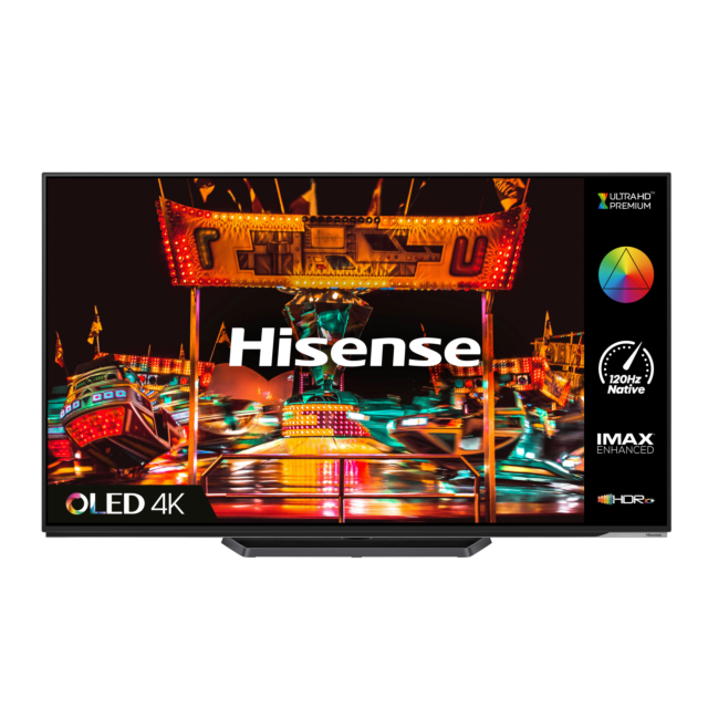 Hisense 65A85HTUK 65inch 4K UHD HDR OLED Freeview Smart TV
